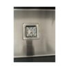 Cuba Gourmet Quadrada Grande Aço Inox 304 Preta 78x45cm - Image 6