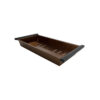 Cuba Gourmet Dupla Quadrada Aço Inox 304 Rosê 78x43cm - Image 3