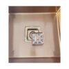 Cuba Gourmet Dupla Quadrada Aço Inox 304 Rosê 78x43cm - Image 5