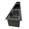 Calha Canal Organizador Escorredor Embutir Úmida 120cm Preta - Image 4