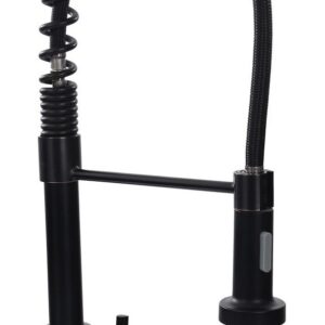 Torneira Cozinha Gourmet Monocomando Premium Black Preto