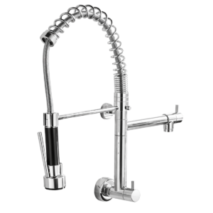 Torneira Cozinha Gourmet Parede Bica Móvel Ducha Agua Fria