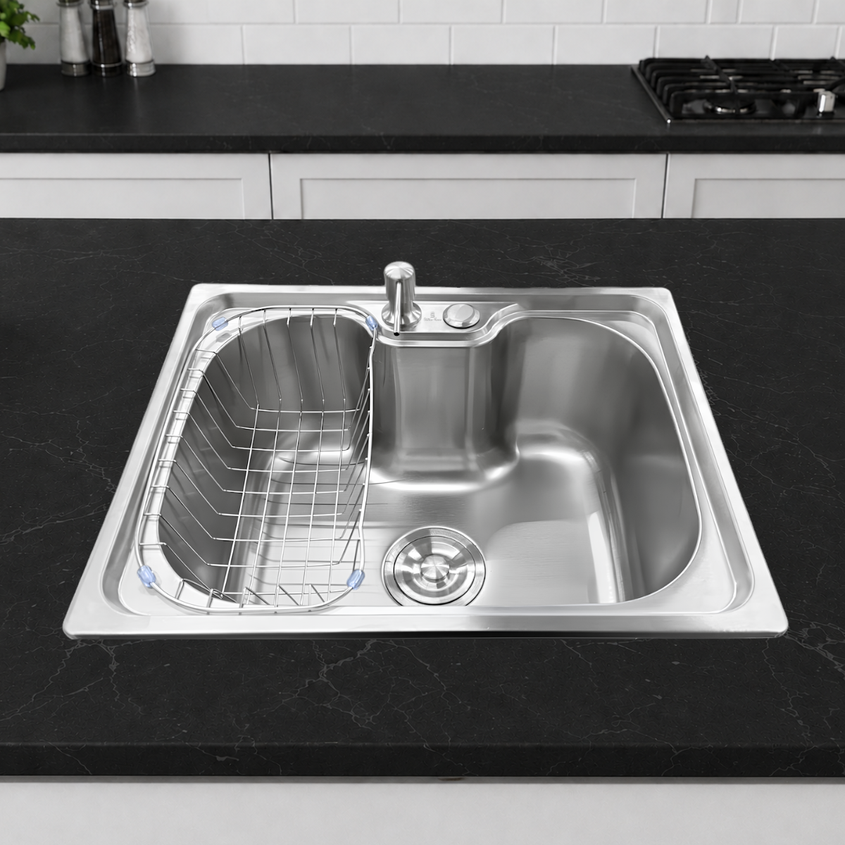 Cuba Cozinha Gourmet 50x40 Aço inox 201 - Imagem 2